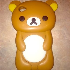 Teddy bear iPod case